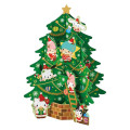 Japan Sanrio 3D Greeting Card - Characters Christmas Tree - 1