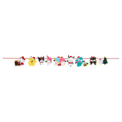 Japan Sanrio Garland Card - Characters Christmas Party