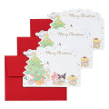 Japan Sanrio Mini Greeting Card - Characters Christmas Tree Decoration - 2