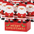 Japan Sanrio 3D Greeting Card - Merry Christmas Santa Stacked Tree - 3