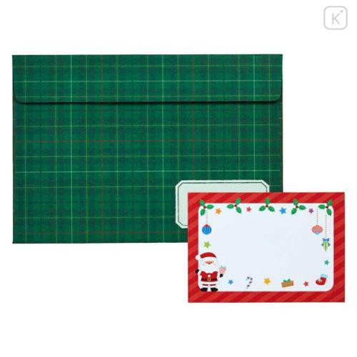 Japan Sanrio 3D Greeting Card - Merry Christmas Santa Stacked Tree - 4