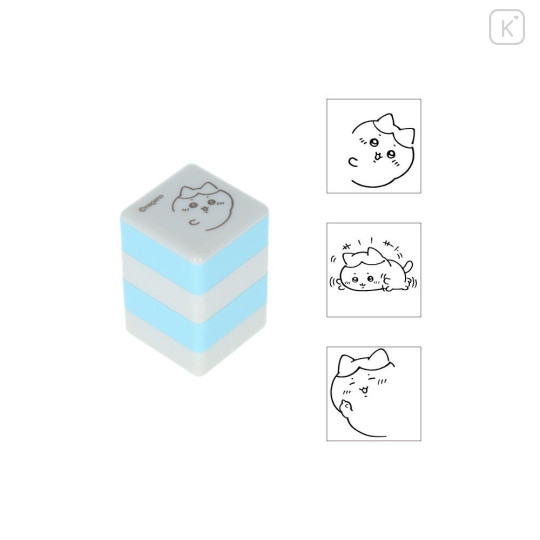 Japan Chiikawa Popping Stamp - Hachiware : Peeking Out Planner Schedule Book - 5