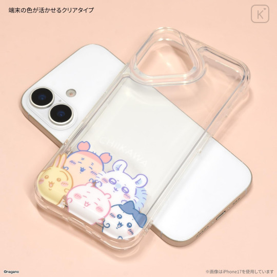 Japan Chiikawa IIIIfit Clear iPhone 17 Pro Case - Chiikawa : Everyone - 2