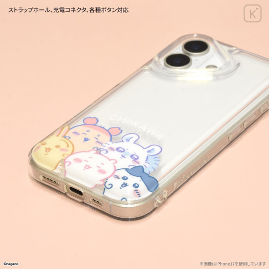 Japan Chiikawa IIIIfit Clear iPhone 17 Pro Case - Chiikawa : Everyone - 3