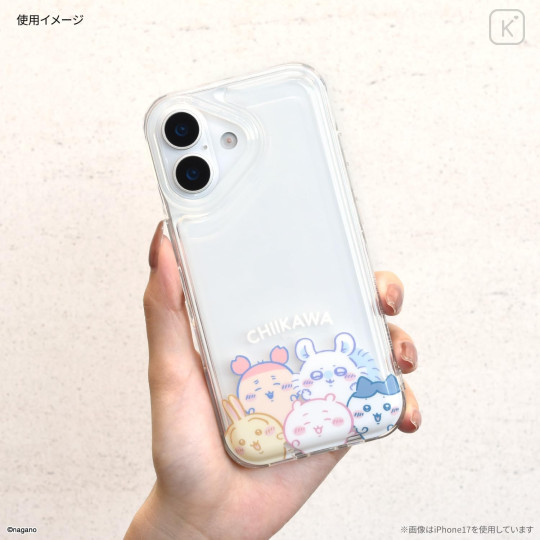 Japan Chiikawa IIIIfit Clear iPhone 17 Pro Case - Chiikawa : Everyone - 4