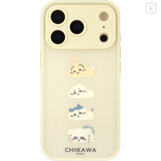 Japan Chiikawa IIIIfit Plump Frame iPhone 17 Pro Case - Chiikawa : Assembly - 1
