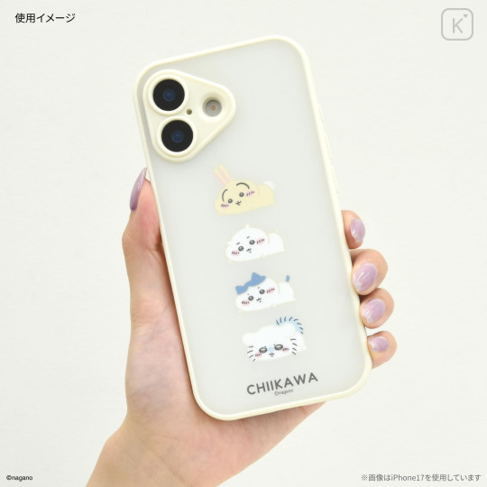 Japan Chiikawa IIIIfit Plump Frame iPhone 17 Pro Case - Chiikawa : Assembly - 5