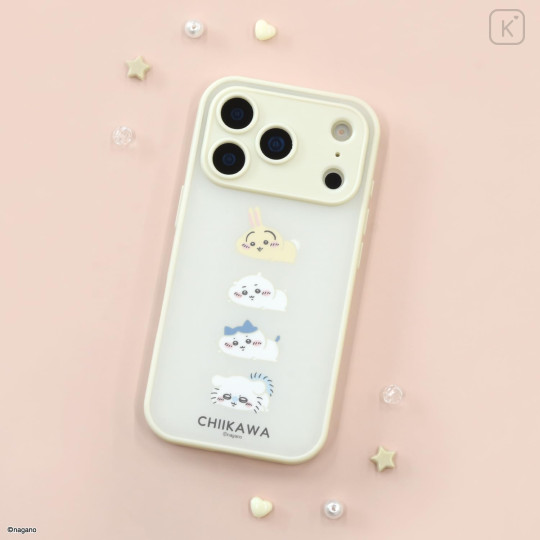 Japan Chiikawa IIIIfit Plump Frame iPhone 17 Pro Case - Chiikawa : Assembly - 6