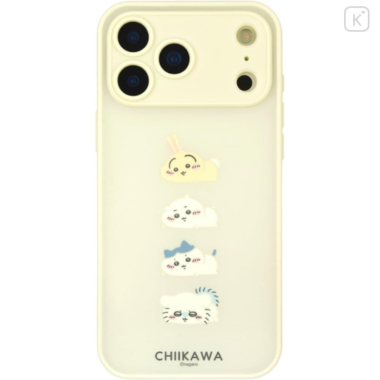 Japan Chiikawa IIIIfit Plump Frame iPhone 17 Pro Max Case - Chiikawa : Assembly - 1