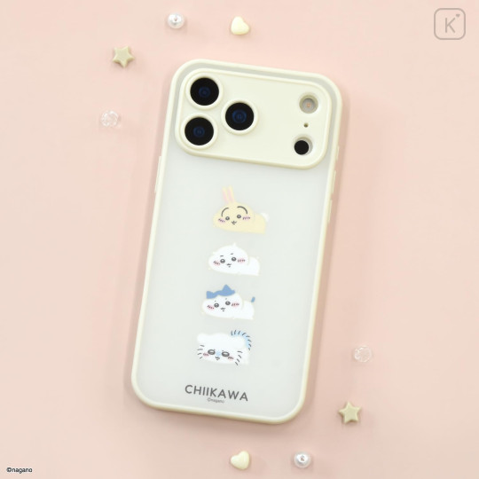 Japan Chiikawa IIIIfit Plump Frame iPhone 17 Pro Max Case - Chiikawa : Assembly - 6
