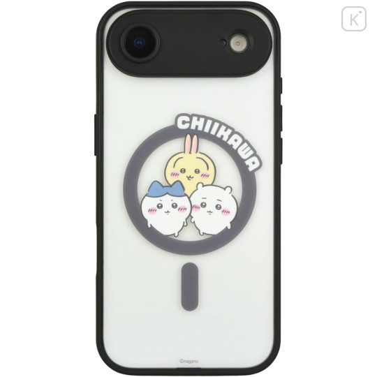 Japan Chiikawa IIIIfit Plump Frame iPhone Air Case with MagSafe - Chiikawa & Hachiware & Usagi - 1