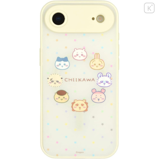 Japan Chiikawa IIIIfit Plump Frame iPhone Air Case with MagSafe - Chiikawa : Face - 1