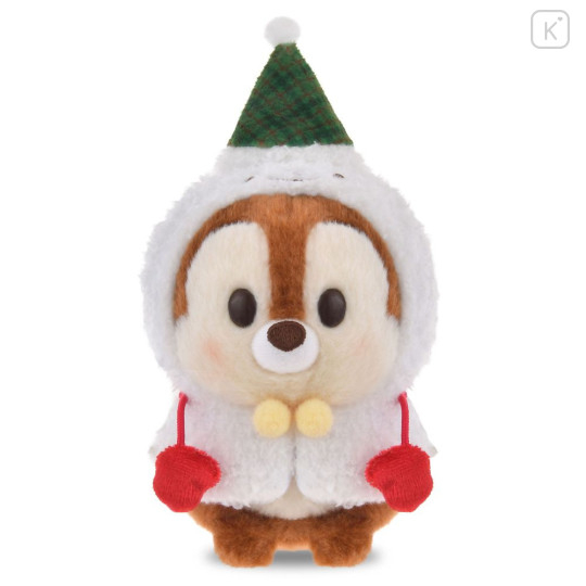 Japan Disney Store Urupocha-chan Plush - Chip : Christmas 2025 - 1