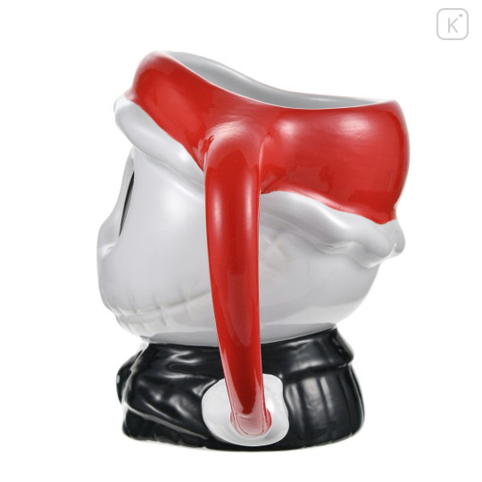 Japan Disney Store 3D Porcelain Mug - Tim Burton's The Nightmare Before Christmas : Christmas Jack Skellington - 2