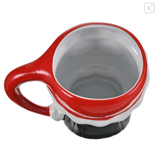 Japan Disney Store 3D Porcelain Mug - Tim Burton's The Nightmare Before Christmas : Christmas Jack Skellington - 6