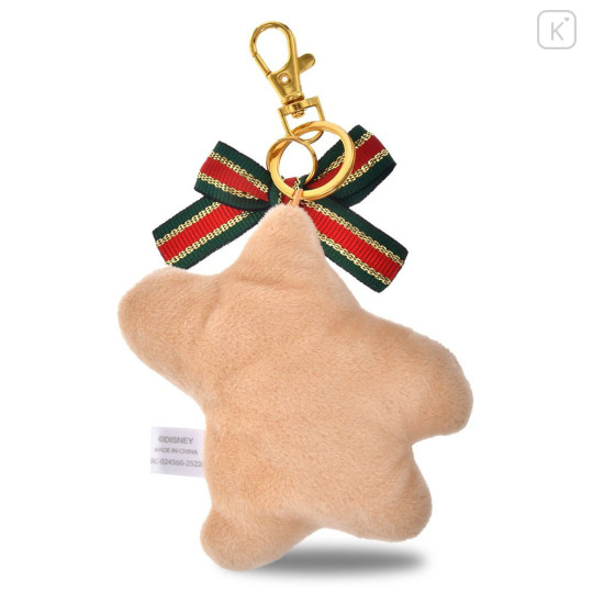Japan Disney Store Plush Keychain - Baymax : Christmas Ribbon Cookie Ornament - 3