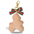 Japan Disney Store Plush Keychain - Donald : Christmas Ribbon Cookie Ornament - 3