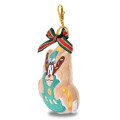 Japan Disney Store Plush Keychain - Goofy : Christmas Ribbon Cookie Ornament - 2
