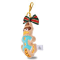 Japan Disney Store Plush Keychain - Perry the Platypus : Christmas Ribbon Cookie Ornament - 2