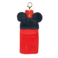 Japan Disney Store Fluffy Pass Case Card Holder - Minnie : Heartwarming - 2