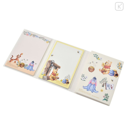 Japan Disney Store Flip Memo Sticky Notes - Winnie the Pooh : Splendid Colors - 3
