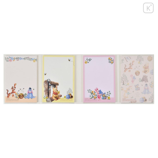 Japan Disney Store Flip Memo Sticky Notes - Winnie the Pooh : Splendid Colors - 4