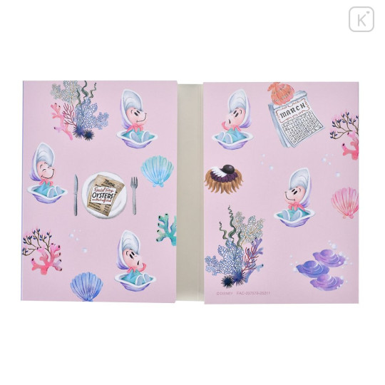 Japan Disney Store Flip Memo Sticky Notes - Alice in Wonderland : Young Oyster Splendid Colors - 2