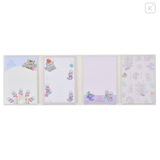 Japan Disney Store Flip Memo Sticky Notes - Alice in Wonderland : Young Oyster Splendid Colors - 4
