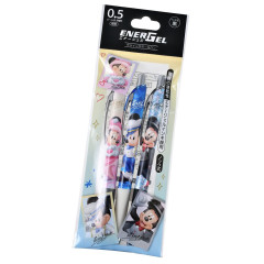 Japan Disney Store EnerGel Gel Pen Set - Mickey : Happy Birthday