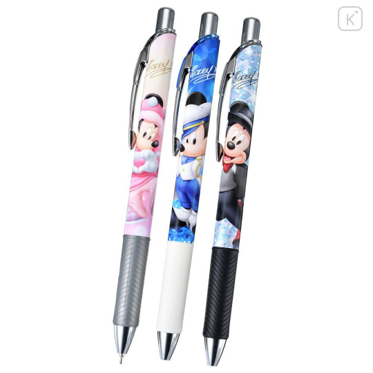 Japan Disney Store EnerGel Gel Pen Set - Mickey : Happy Birthday - 2