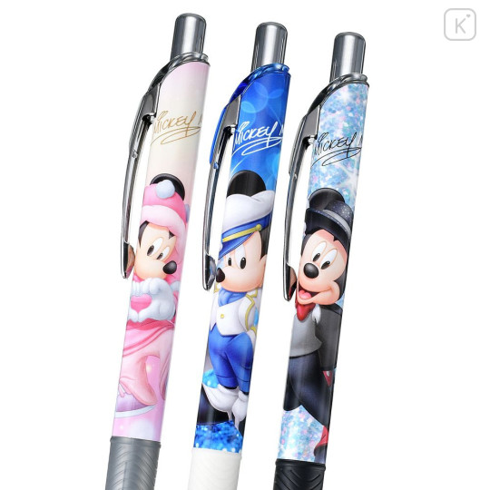 Japan Disney Store EnerGel Gel Pen Set - Mickey : Happy Birthday - 3
