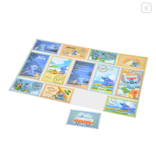 Japan Disney Store Die-cut Sticker Collection - Stitch : Stamp-Style - 5