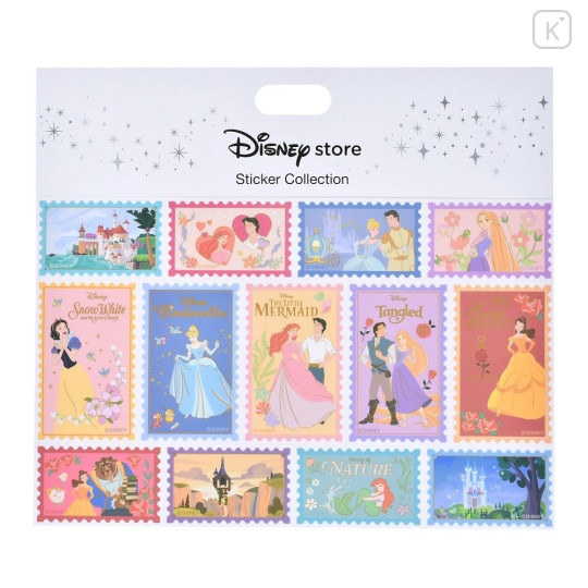 Japan Disney Store Die-cut Sticker Collection - Stamp-Style - 1