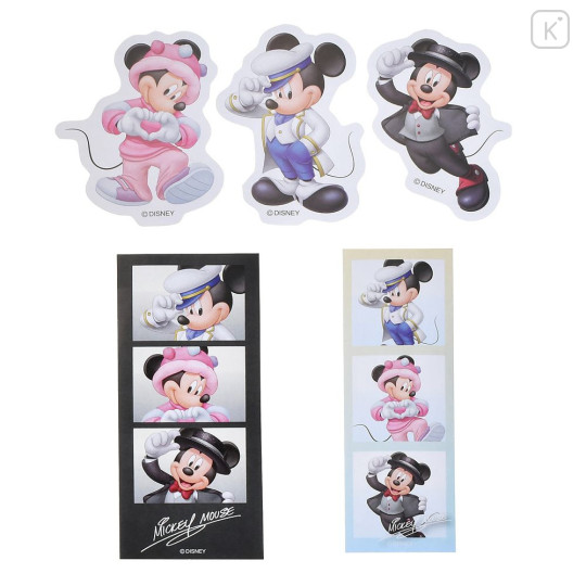 Japan Disney Store Sticker & Case Set - Mickey & Minnie : Happy Birthday - 6