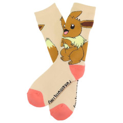 Japan Pokemon Warm Socks - Eevee : Beige