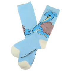 Japan Pokemon Warm Socks - Lapras : Light Blue