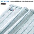 Japan Pokemon Mini Towel Jacquard Handkerchief - Snorlax : Blue Green Stripe - 3
