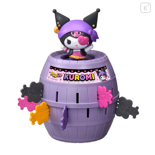 Japan Sanrio Party Game Toy - Kuromi : Pop-up Pirate Close Call - 2