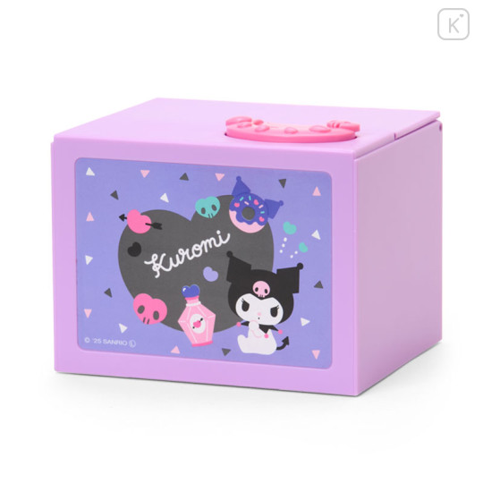 Japan Sanrio Mischief Coin Bank - Kuromi - 2