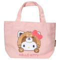 Japan Sanrio Mini Tote Bag - Hello Kitty : Cheers Banzai Series Red Panda - 1