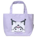 Japan Sanrio Mini Tote Bag - Kuromi : Cheers Banzai Series Anteater - 1