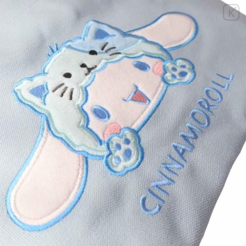 Japan Sanrio Mini Tote Bag - Cinnamoroll : Cheers Banzai Series Cat - 4