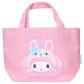 Japan Sanrio Mini Tote Bag - My Melody : Cheers Banzai Series Rabbit - 1