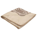 Japan Animal Crossing Flannel Lap Blanket - Light Brown - 3