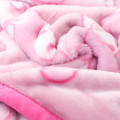 Japan Sanrio Fluffy Throw Blanket - My Melody : All Over Pattern Pink - 2