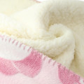 Japan Kirby Flannel Lap Blanket - Kirby : All Over Pattern Light Pinjk - 2