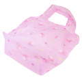 Japan Sanrio Eco Shopping Bag & Mascot Pouch - My Melody : Light Pink - 2