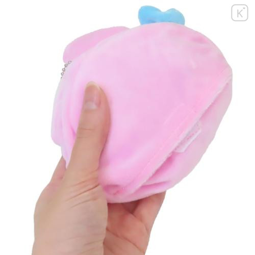 Japan Sanrio Eco Shopping Bag & Mascot Pouch - My Melody : Light Pink - 5