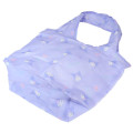 Japan Sanrio Eco Shopping Bag & Mascot Pouch - Kuromi : Light Purple - 2