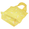 Japan Sanrio Eco Shopping Bag & Mascot Pouch - Pompompurin : Light Yellow - 2